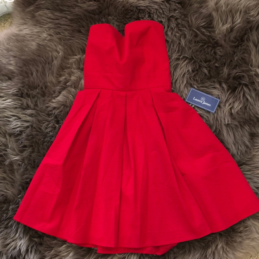Red Sweetheart Dress